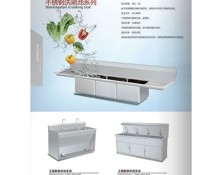 不鏽鋼洗刷池係列